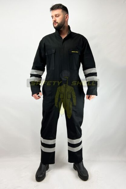 Combinezon Safety Shell MACHINE – Black - imagine 3