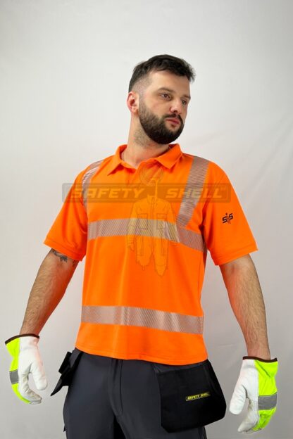 Tricou Safety Shell SPARK – Orange