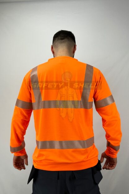 Bluza Safety Shell COMET – Orange - imagine 3